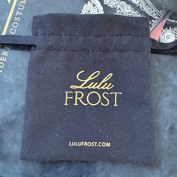 Lulu Frost Plaza Tuff Link Bracelet with Charms NEW W Pouch - Picture 9 of 9